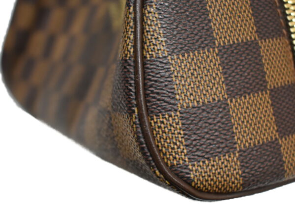 imgrc0094983689 Louis Vuitton Rivera Mini Handbag Canvas Damier Ebene Brown