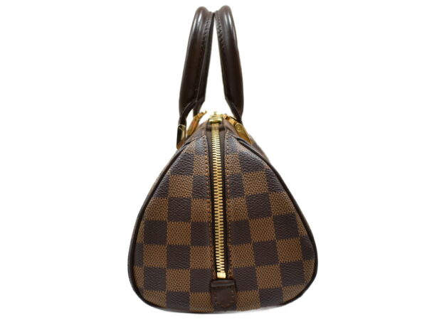 imgrc0094983692 Louis Vuitton Rivera Mini Handbag Canvas Damier Ebene Brown