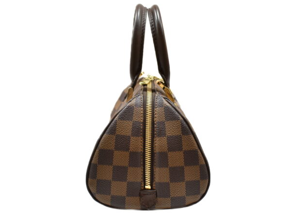 imgrc0094983693 Louis Vuitton Rivera Mini Handbag Canvas Damier Ebene Brown