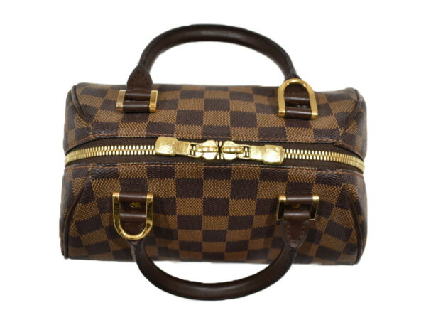 imgrc0094983695 Louis Vuitton Rivera Mini Handbag Canvas Damier Ebene Brown