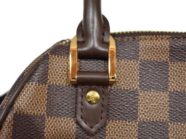 imgrc0094983702 Louis Vuitton Rivera Mini Handbag Canvas Damier Ebene Brown