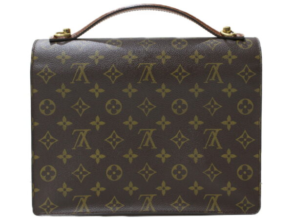 imgrc0095002366 Louis Vuitton Monceau 28 Monogram Canvas Shoulder Bag Brown