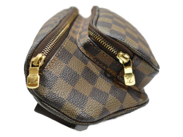 imgrc0095015050 Louis Vuitton Melville Body Bag Canvas Damier Ebene Brown