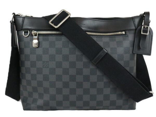 imgrc0095028620 Louis Vuitton Mick PM Damier Graphite Shoulder Bag Black