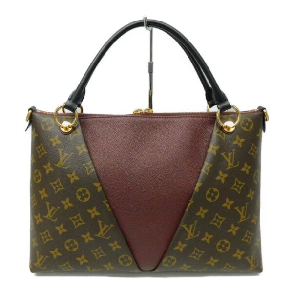 imgrc0095037354 Louis Vuitton V Tote MM Monogram Handbag Bordeaux