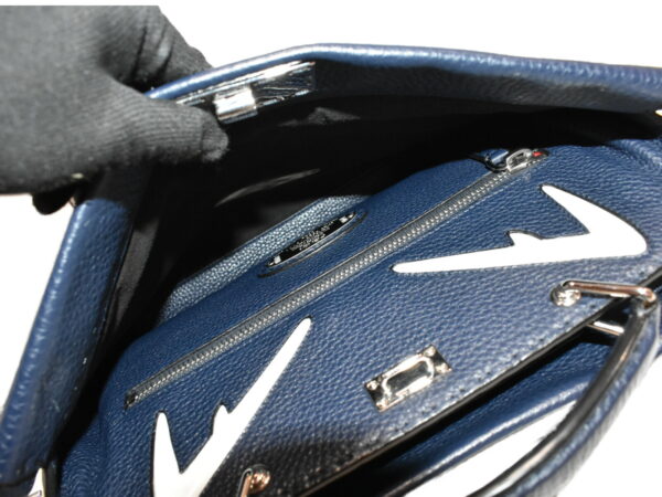 imgrc0095037391 Fendi Peekaboo Fit Selleria Leather Navy Blue