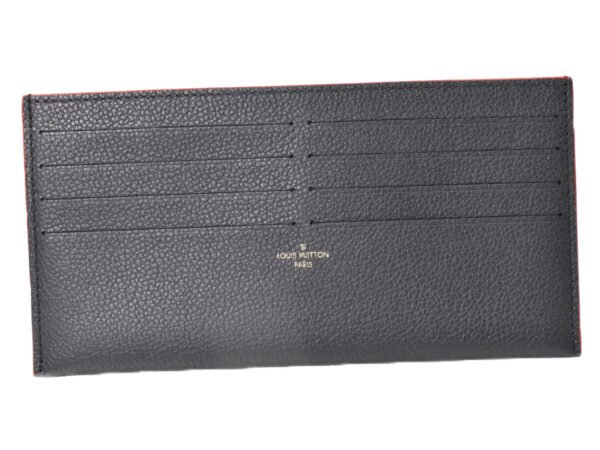 imgrc0095082987 Louis Vuitton Pochette Félicie Wallet Bag Empreinte Leather Marine Rouge Navy