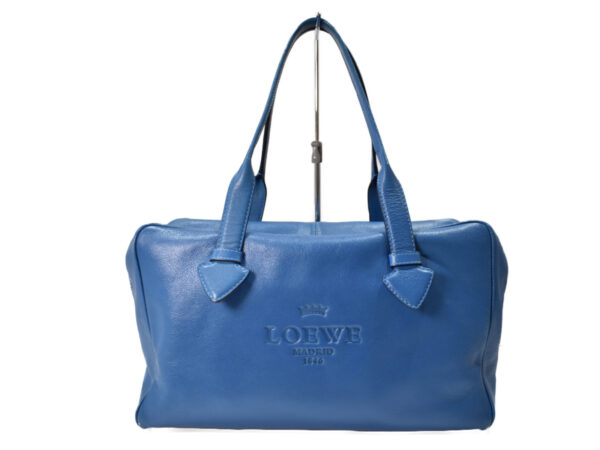 imgrc0095107826 Loewe Leather Tote Bag Shoulder Bag Blue