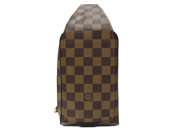 imgrc0095142944 Louis Vuitton Jeronimos Damier Canvas Body Bag Brown