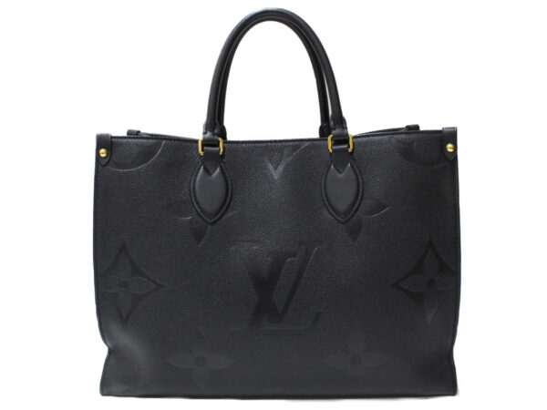 imgrc0095169057 Louis Vuitton On The Go MM Empreinte Tote Bag Noir Black