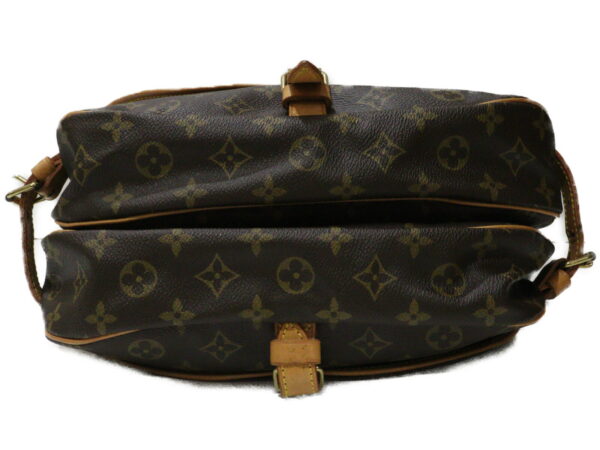 imgrc0095169828 Louis Vuitton Saumur 30 Monogram Canvas Shoulder Bag Brown