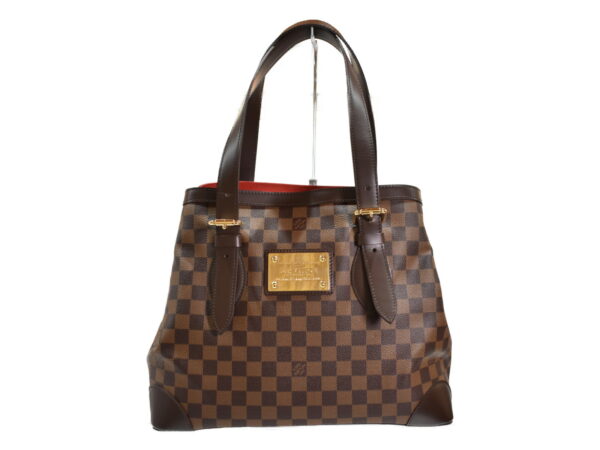 imgrc0095184563 Louis Vuitton Hampstead Tote Shoulder Bag Damier Ebene Brown