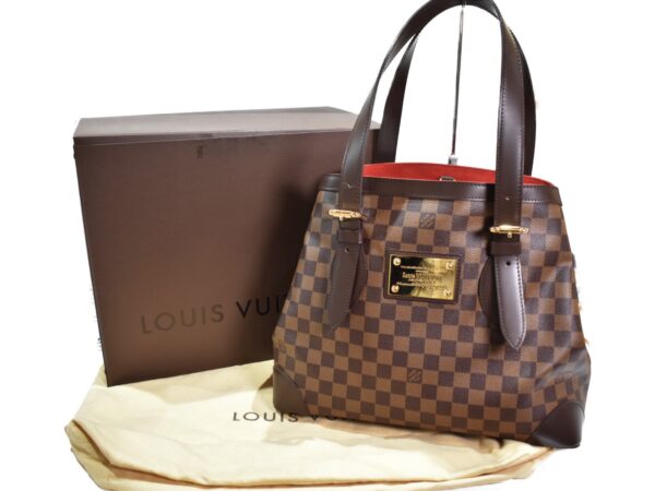 imgrc0095184575 Louis Vuitton Hampstead Tote Shoulder Bag Damier Ebene Brown