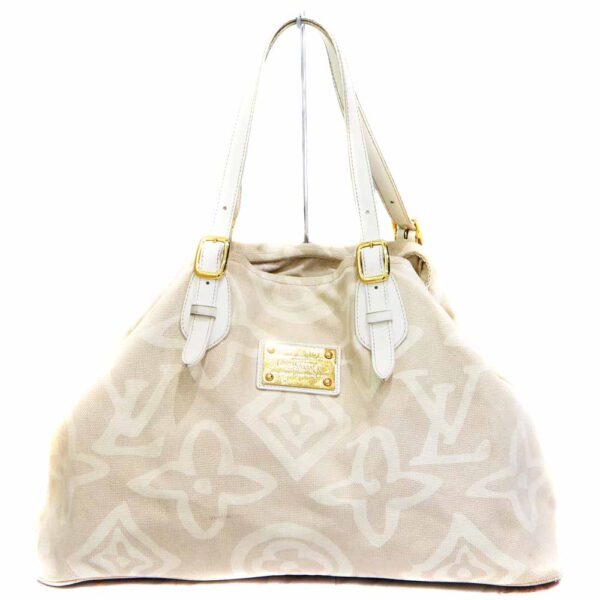 imgrc0095206442 Louis Vuitton Taysienne GM Tote Bag Cruise Line Canvas Leather Beige