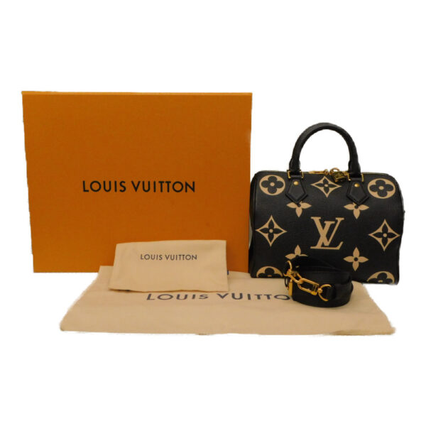 imgrc0095233107 Louis Vuitton Speedy Bandouliere 25 Mini Bag Black