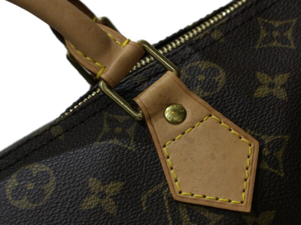 imgrc0095253448 Louis Vuitton Speedy 30 Monogram Canvas Handbag Brown