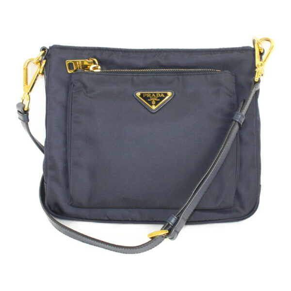 imgrc0095307080 Prada Nylon Shoulder Bag Navy