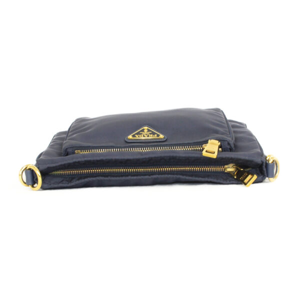 imgrc0095307085 Prada Nylon Shoulder Bag Navy