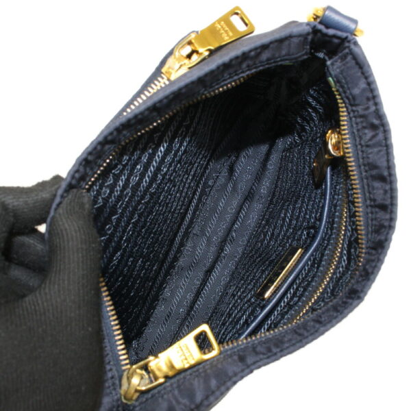 imgrc0095307086 Prada Nylon Shoulder Bag Navy