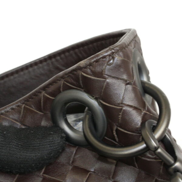 imgrc0095309508 Bottega Veneta Intrecciato Shoulder Bag Leather Brown