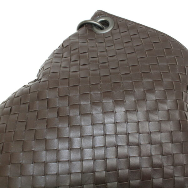 imgrc0095309511 Bottega Veneta Intrecciato Shoulder Bag Leather Brown