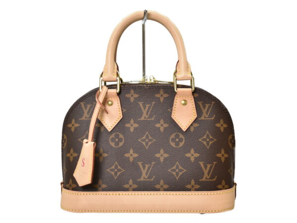 imgrc0095313424 Louis Vuitton Alma BB 2WAY Handbag Monogram Brown