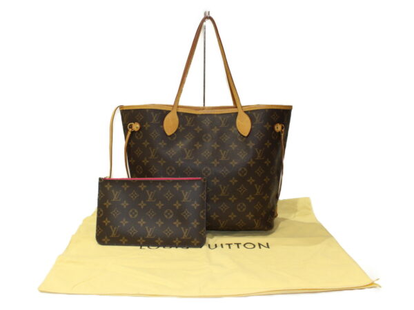 imgrc0095366774 Louis Vuitton Neverfull MM Tote Bag Pivoine Brown Pink