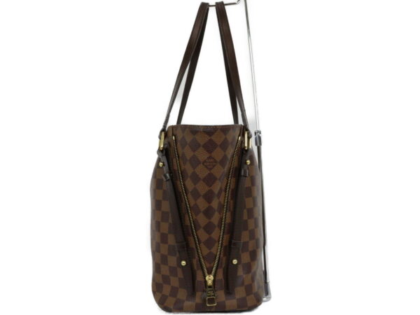 imgrc0095390970 Louis Vuitton Rivington Damier Canvas Tote Bag Brown