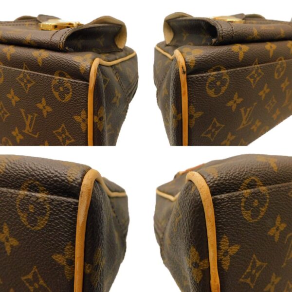 imgrc0095425193 Louis Vuitton Manhattan PM Monogram Handbag Brown