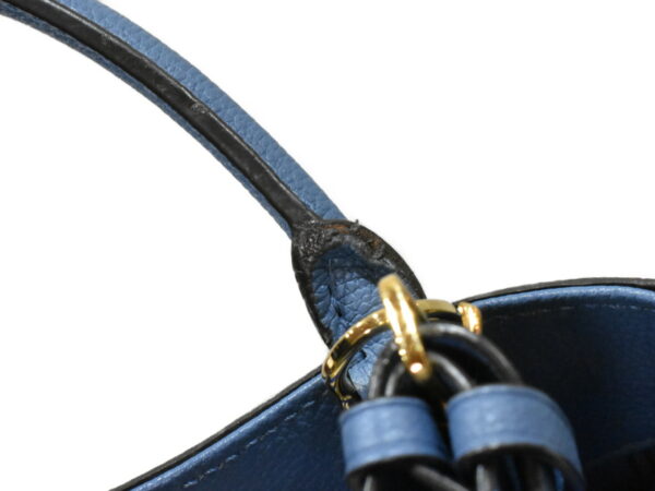 imgrc0095629816 Louis Vuitton Montaigne BB Handbag Empreinte Leather Blue