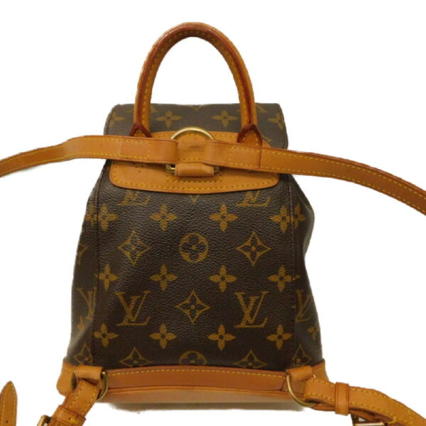 imgrc0095661231 Louis Vuitton Mini Monsouris Monogram Rucksack Brown