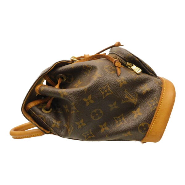 imgrc0095661232 Louis Vuitton Mini Monsouris Monogram Rucksack Brown