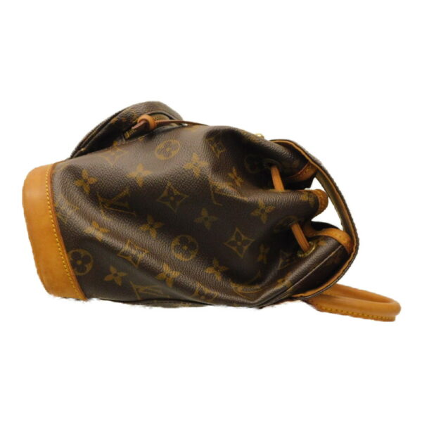 imgrc0095661233 Louis Vuitton Mini Monsouris Monogram Rucksack Brown