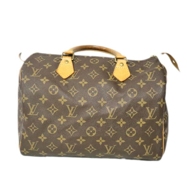 imgrc0095785600 Louis Vuitton Speedy 30 Handbag Monogram Canvas Brown