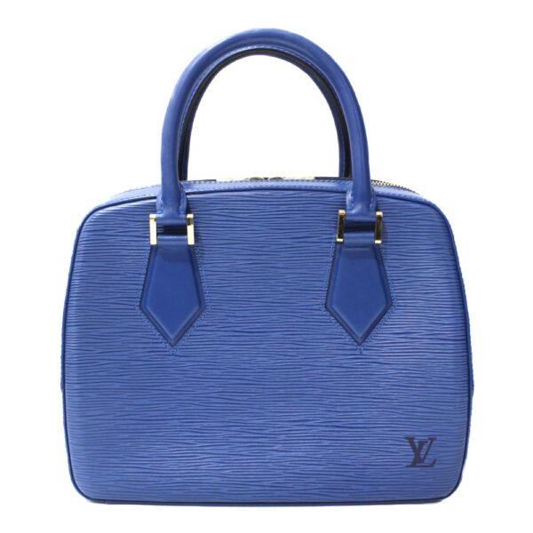 imgrc0095800028 Louis Vuitton Sablon Epi Leather Mini Handbag Blue