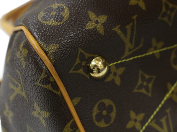 imgrc0095816831 Louis Vuitton Tivoli PM Monogram Canvas Handbag Brown