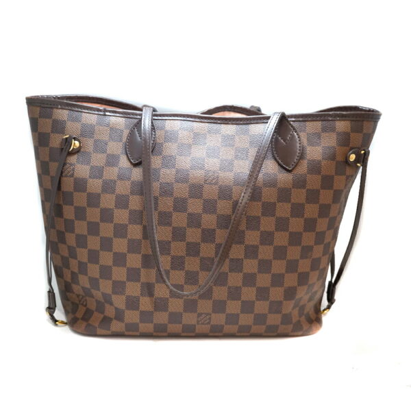 imgrc0095827165 Louis Vuitton Neverfull MM Tote Bag Rose Ballerine Damier