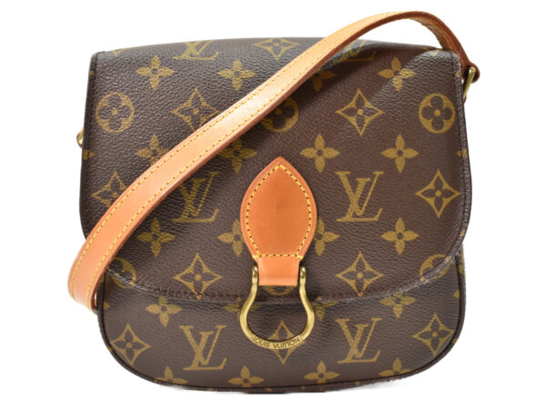 imgrc0095856145 Louis Vuitton Saint Crew MM Shoulder Bag Monogram Brown