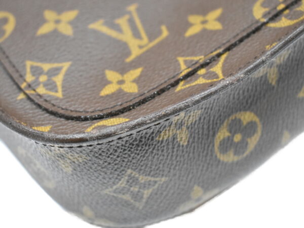 imgrc0095856157 Louis Vuitton Saint Crew MM Shoulder Bag Monogram Brown