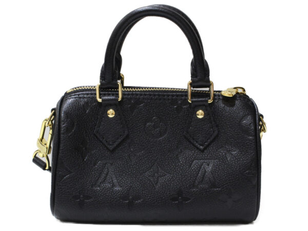 imgrc0095862008 Louis Vuitton Nano Speedy Monogram Empreinte Shoulder Bag Black