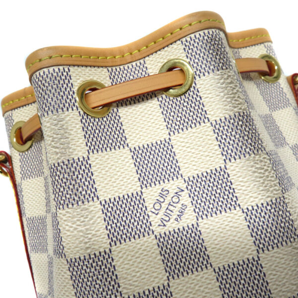 imgrc0095961308 Louis Vuitton Nano Noe Bag Damier Azur