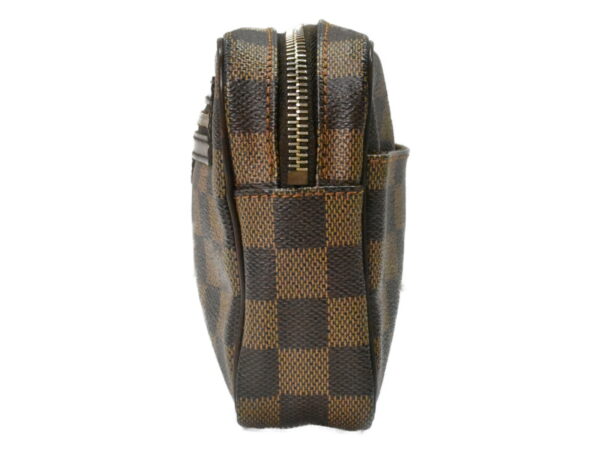 imgrc0095990820 Louis Vuitton Pochette Bier Macau Clutch Damier Ebene Brown