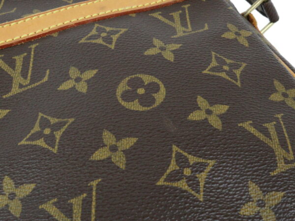 imgrc0096001909 Louis Vuitton Danube Monogram Canvas Shoulder Bag Brown