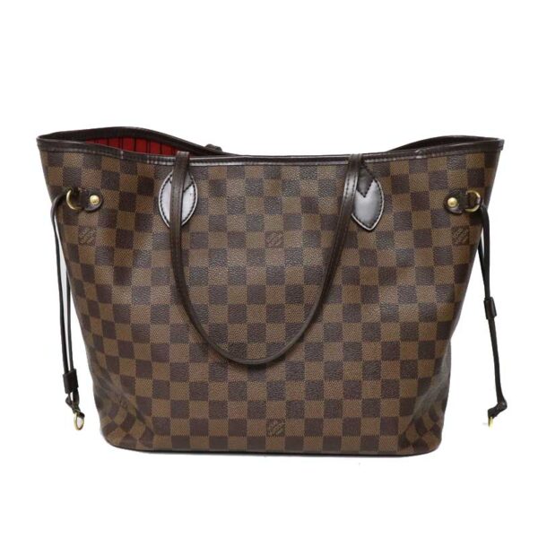 imgrc0096052614 Louis Vuitton Neverfull MM Tote Bag Damier Ebene Brown