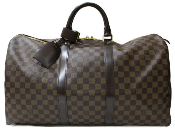 imgrc0096128075 Louis Vuitton Keepall 50 Damier Canvas Bag Brown