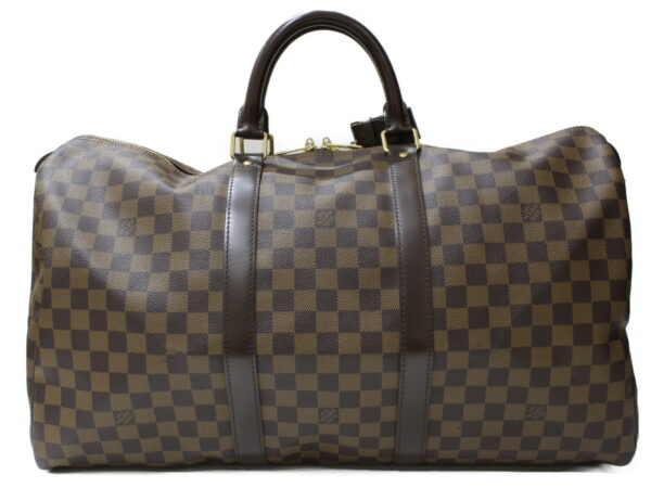 imgrc0096128078 Louis Vuitton Keepall 50 Damier Canvas Bag Brown