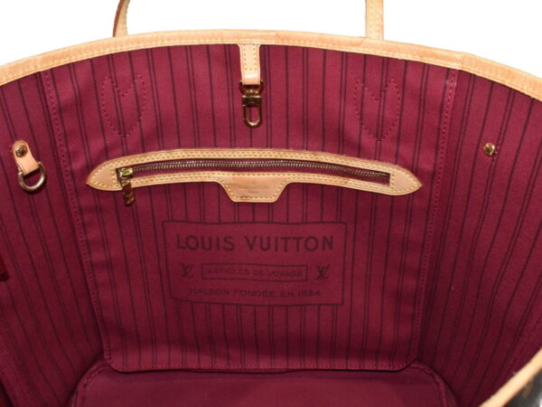 imgrc0096165219 Louis Vuitton Neverfull MM Tote Bag Monogram Fuchsia