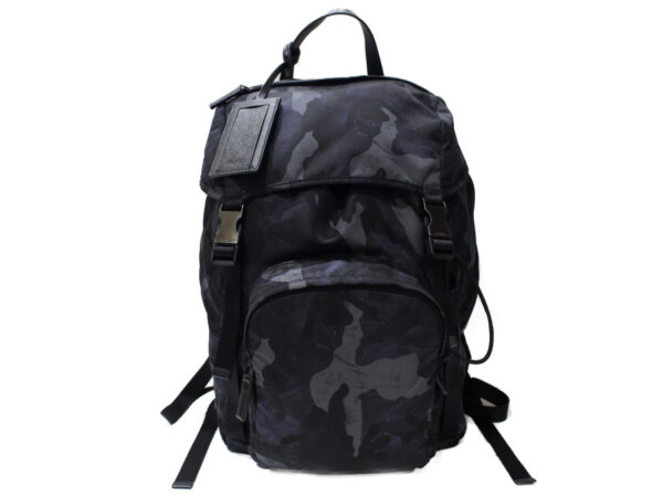 imgrc0096402150 Prada Nylon Rucksack Backpack Blue Gray Camouflage