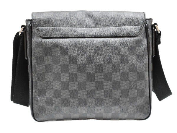 imgrc0096494494 Louis Vuitton District PM Shoulder Bag Damier Graphite Black