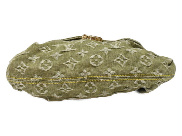 imgrc0096495572 Louis Vuitton Mini Pleaty Handbag Monogram Denim Green